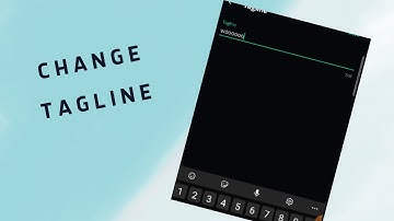 How to Change Tagline in DeviantArt Account