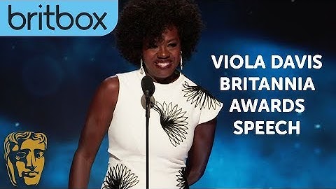 Viola Davis Honors Steve McQueen | Britannia Awards