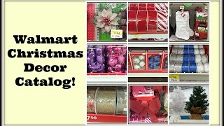 Walmart Christmas Decor Catalog | Shop With Me! Walmart Christmas Decor Catalog | Shop With Me!