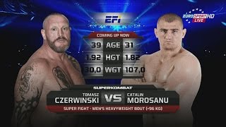 Catalin Morosanu vs Tomasz Czerwinski - Superfight - Superkombat -Milano 02 October 2015