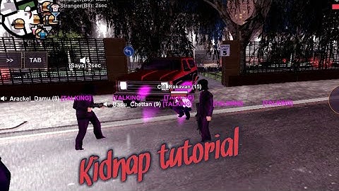 KIDNAP TUTORIAL in Malayalam/#ngrp /GTA sa rp/GAMING ZONE 9K