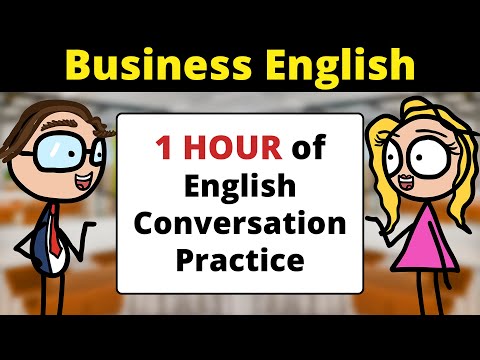 1 HOUR Of Leveled Business English Conversation Practice Improve Speaking Skills 
