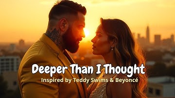 Deeper Than I Thought | Soulful Duet Inspired by Teddy Swims & Beyoncé (Official Visual)