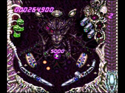 Alien Crush - Turbografx-16 Gameplay