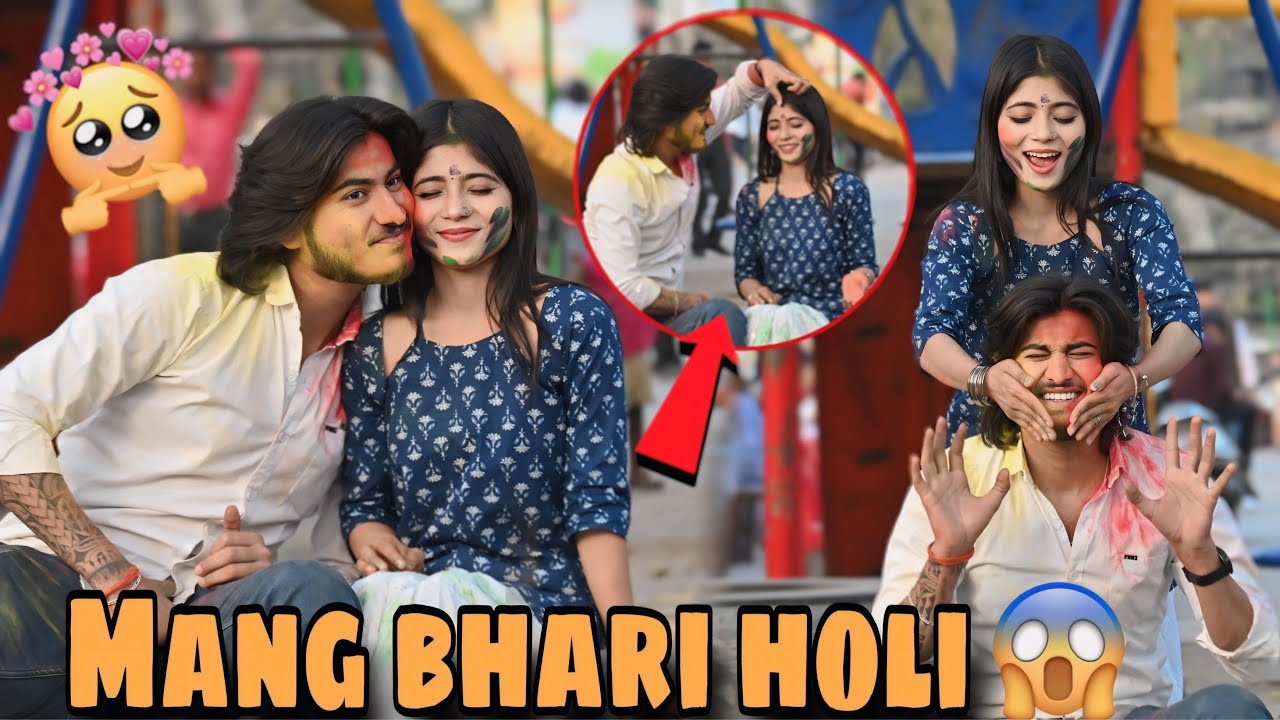 Holi me Bhari priya ki mang😱 | Unexpected Prank on Holi 😳