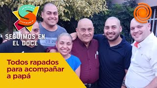 Lucha contra un cáncer y SU FAMILIA SE RAPÓ la emocionante sorpresa