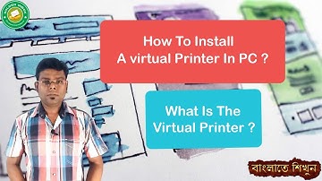 What Is The Virtual Printer?How To Install A Virtual Printer In PC l GOLDEN INBOX