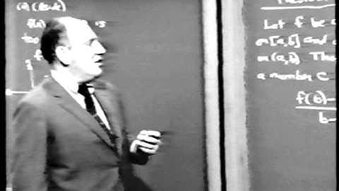 Unit II: Lec 9 | MIT Calculus Revisited: Single Variable Calculus