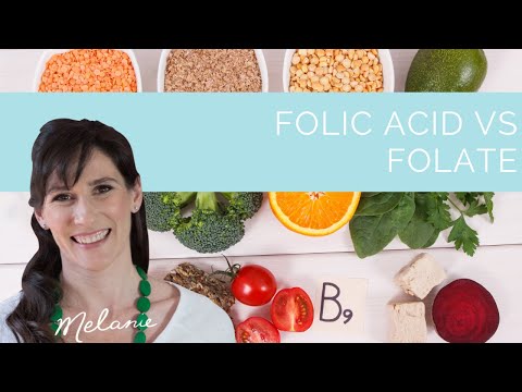 Folic acid vs folate: dietitian explains | Nourish with Melanie #183