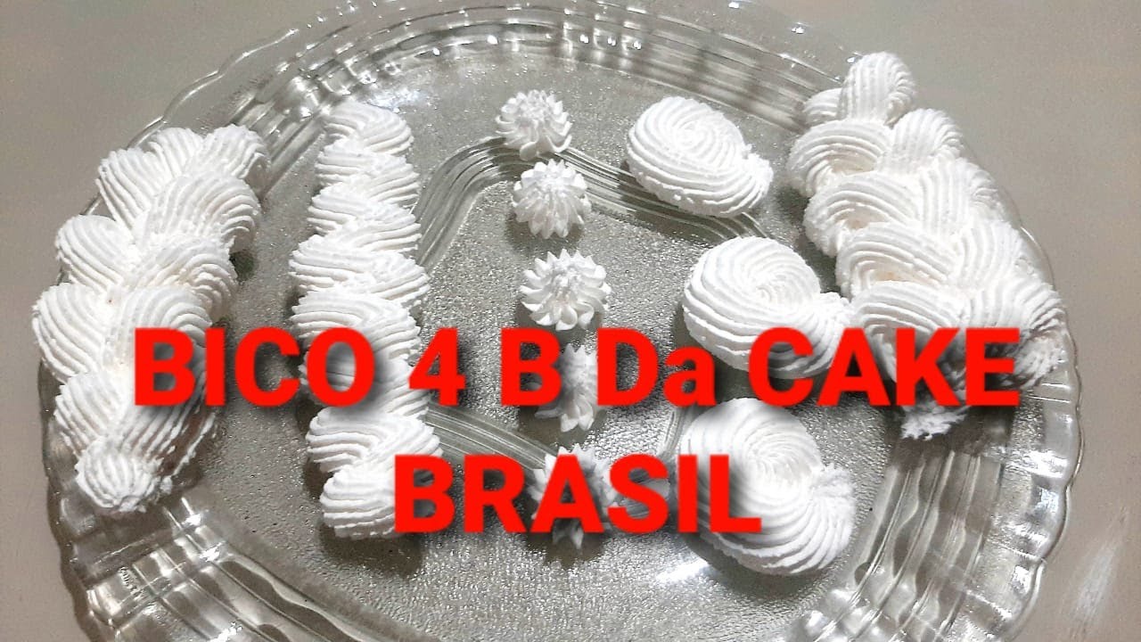 DEMOSTRAÇÃO DE BICO 4 B CAKE BRASIL 