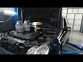 Mercedes c220 cdi w203 regular service (oil, filters replace)