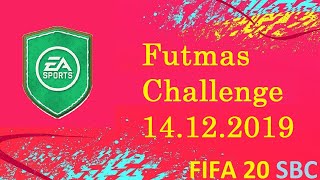 SBC FUTMAS Challenge 14.12.2019 | FIFA 20