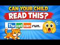 Can Your Child Read This? | Easy CVC Sentence Reading