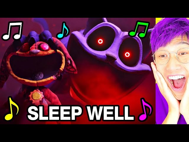 SLEEP WELL From POPPY PLAYTIME CHAPTER 3 - OFFICIAL MUSIC VIDEO! (LANKYBOX REACTION!) class=