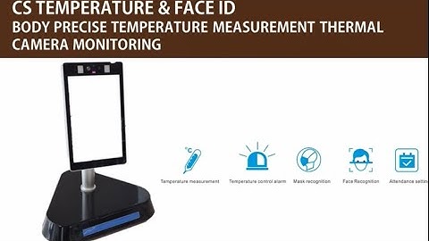 CS Temperature & Face ID - AI Thermal Imaging Face Recognition
