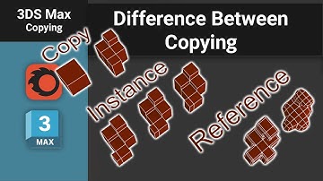 Understanding Copy, Instance, and Reference in 3ds Max | Full Tutorial