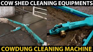 Cowdung Cleaning Machine | Automatic Cow Shed Cleaning Equipment | Manure Scraper System