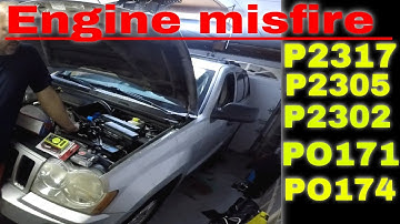 2005 jeep grand cherokee misfire engine code p2317 , p2305, p2302 , po174 ,  po171 - p0174 jeep grand cherokee