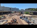 Construction of Centennial Yards in Atlanta.