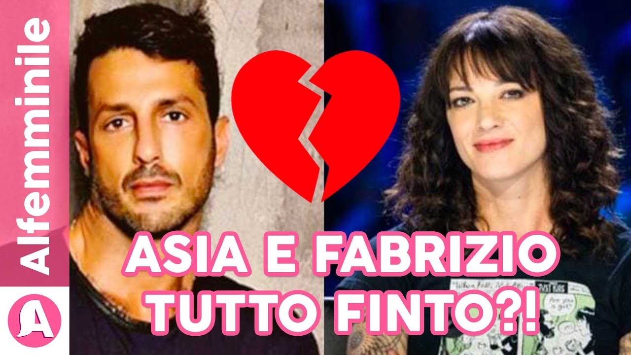 ASIA ARGENTO E FABRIZIO CORONA: TUTTO FINTO? Il contratto ...