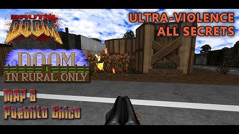 Doom 2 - In Rural Only - Map 6 - Ultra-Violence - All Secrets