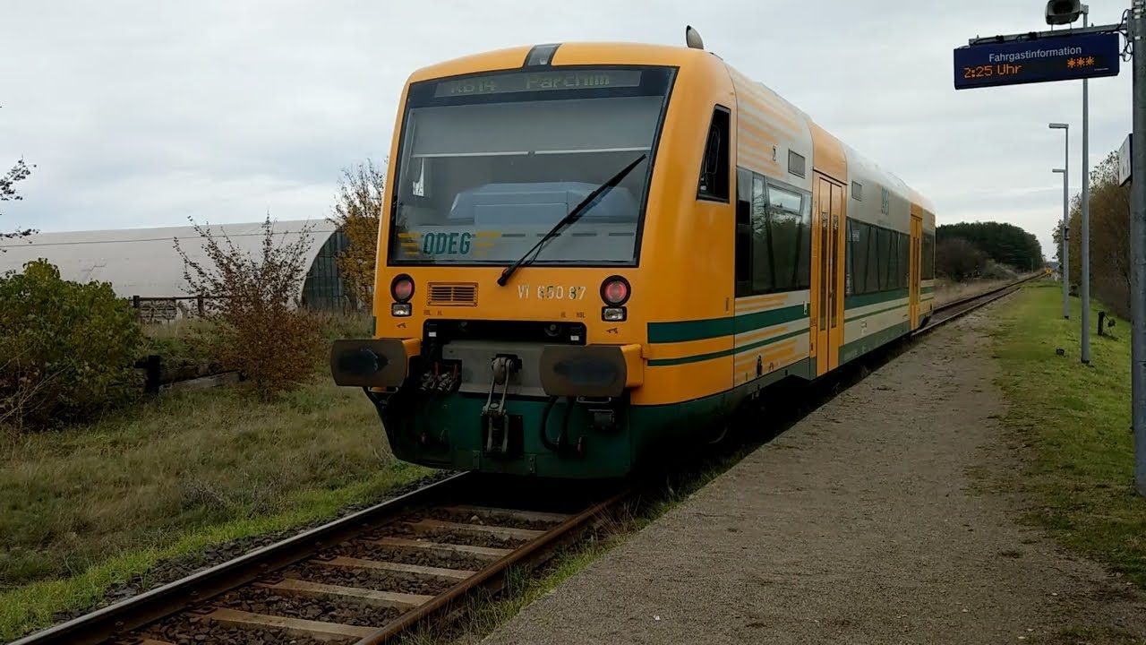 Mecklenburg-Vorpommern; Regionalbahn RB 14 – ODEG zwischen Ludwigslust und Parchim