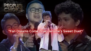 Fan Dreams Come True! Jerome’s Sweet Duet WOW Must Watch!
