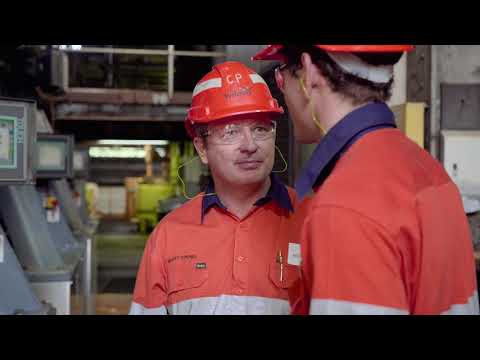 On the job as a boilermaking apprentice with Wilmar Sugar Australia
