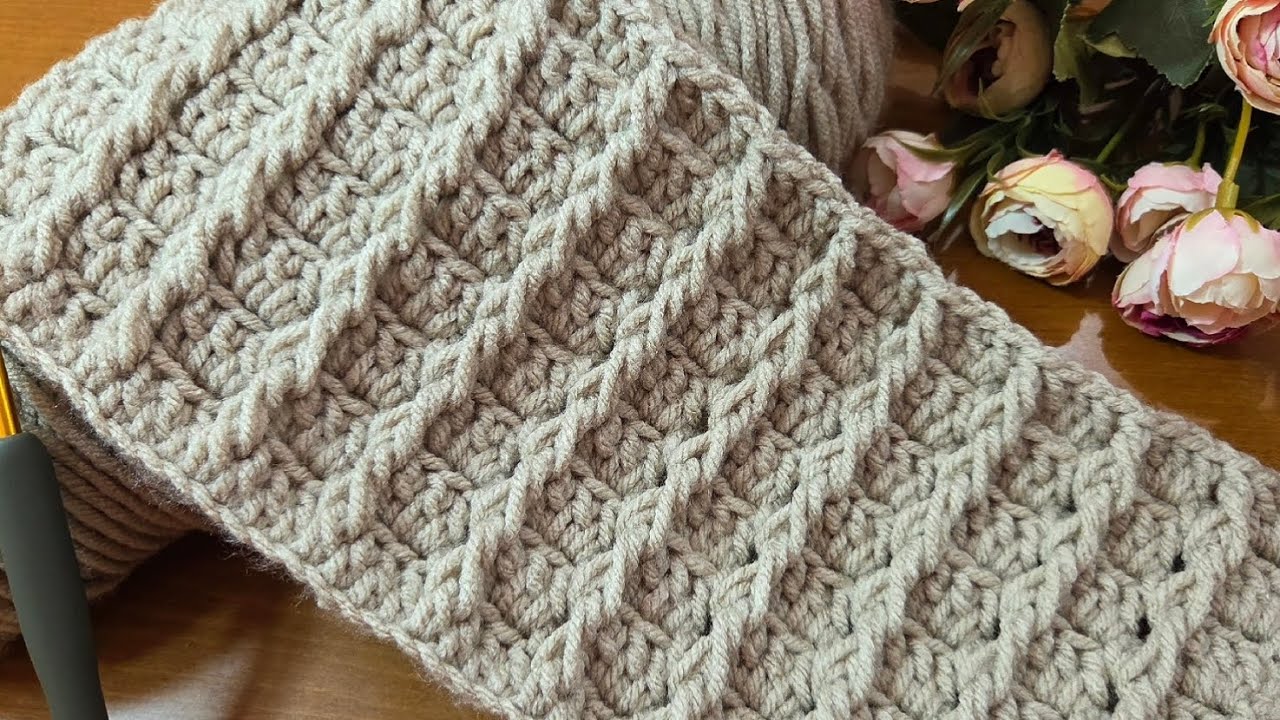 VERY EASY ✨️VERY BEAUTIFUL CROCHET  STİTCH!!Babyblanket, vest, sweater,,..for  beginners pattern