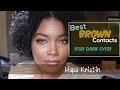 The Best Contacts for Dark Eyes| 4 Colors| Hapa kristin