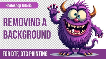 Removing a Background for DTF Printing: Quick & Easy Photoshop Tutorial