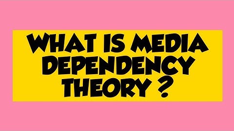 MEDIA DEPENDENCY THEORY| EXPLAINED IN HINDI|NTA UGC NET MASS COMMUNICATION|BY PRIYANKA RANA