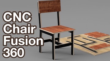 CNC Plywood Chair - Fusion 360 Tutorial