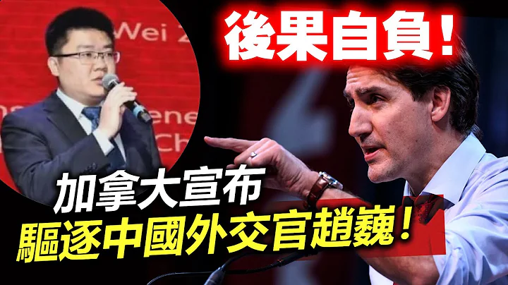 20230509P 后果自负！加拿大宣布驱逐中国外交官赵巍！ - 天天要闻