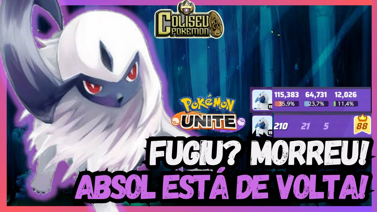 ABSOL +115K DE DANO! VOLTOU PRO META? VALE A PENA NA SOLOQ? POKEMON ...