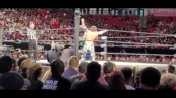 SAMOA JOE with the atomic drop, big boot, & senton combo