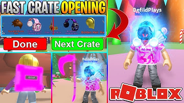 ROBLOX MINING SIMULATOR - DOMINUS MADNESS, FAST CRATE GAMEPASS UPDATE!