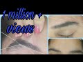 Theading Eyebrows for First Time | Eyebrow Threading Tutorial for Beginners | Big Bushy Eyebrows