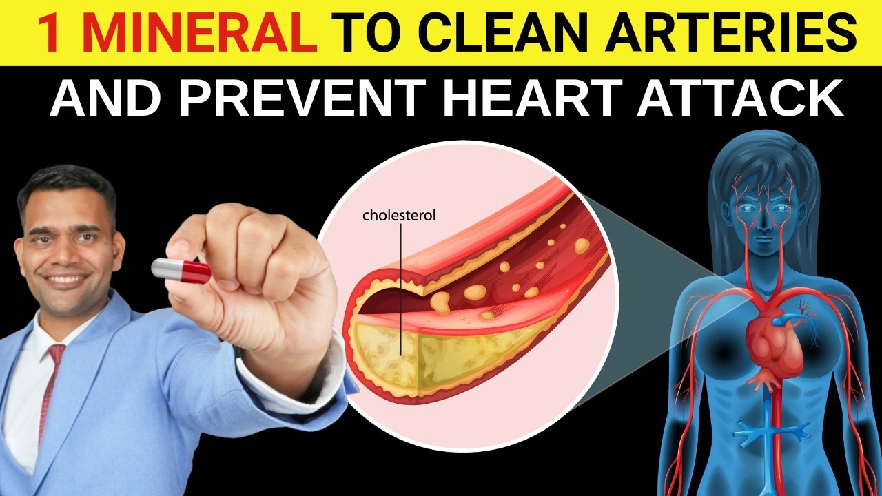 1 минерал для очищения засоренных артерий и предотвращения сердечного приступа — доктор Вивек Джоши