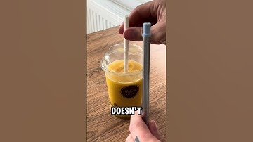 End soggy straws with reusable stainless steel solution #ecostraws