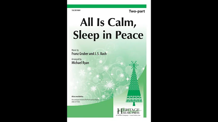 All is Calm, Sleep in Peace (Two-part) - Michael Ryan