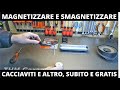 Magnetizzare smagnetizzare un cacciavite, cacciavite magnetico, fai da te e gratis, se vuoi.