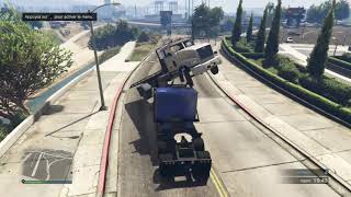 GTA 5 Carrying a Truck with a Truck XD