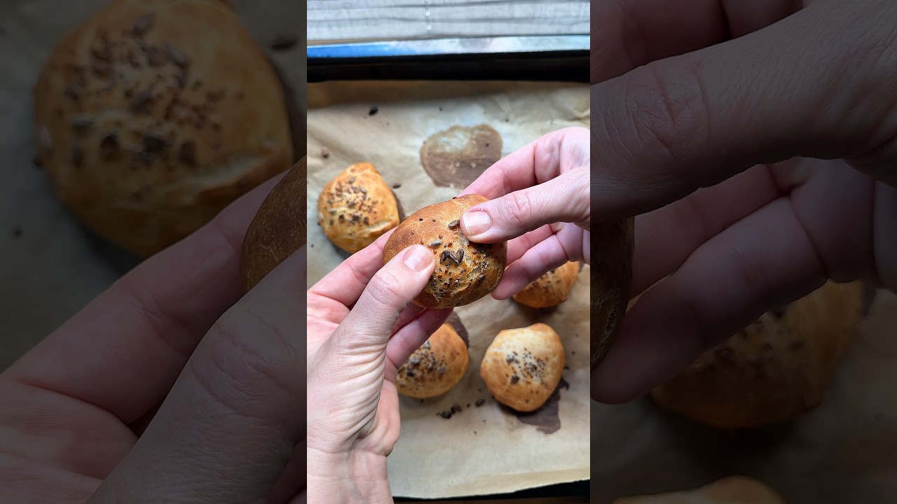 En pratik ekmek ÖZGÜLCOŞAR💯 #tarif #bread #recipe #ekmek