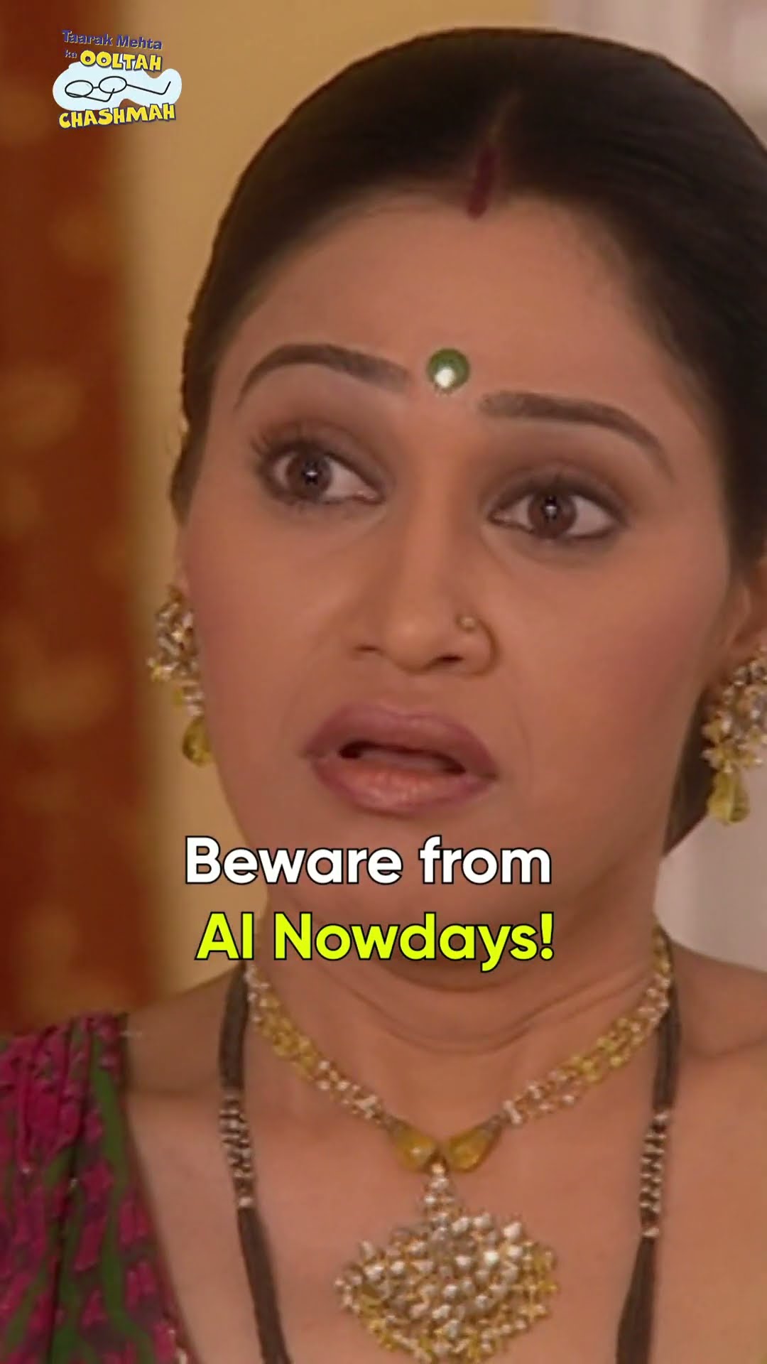 Beware from AI!#tmkoc #relatable #kumbh #funny #shorts #reels #funnyvideo #ai #technology