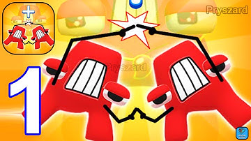 Alphabet Fusion: Merge Master - Gameplay Walkthrough Part 1 Tutorial Level 1-23 (iOS, Android)