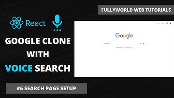 #6 Search Page Setup | React Js Google Clone With Voice Search