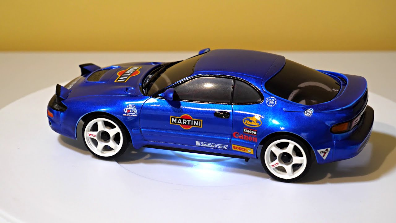 Kyosho Mini Z Toyota Celica GTFour Custom Blue YouTube