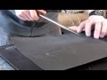 How to sharpen a knife: Mousepad Style