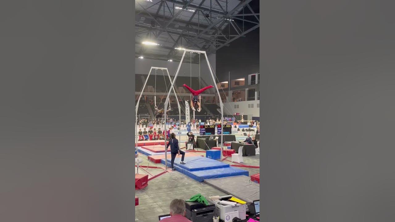 Rings Routine Woga invitational YouTube